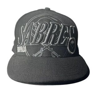 New Era 59Fifty Fitted Hat Buffalo Sabres NHL Size 7 1/2  59.6 cm